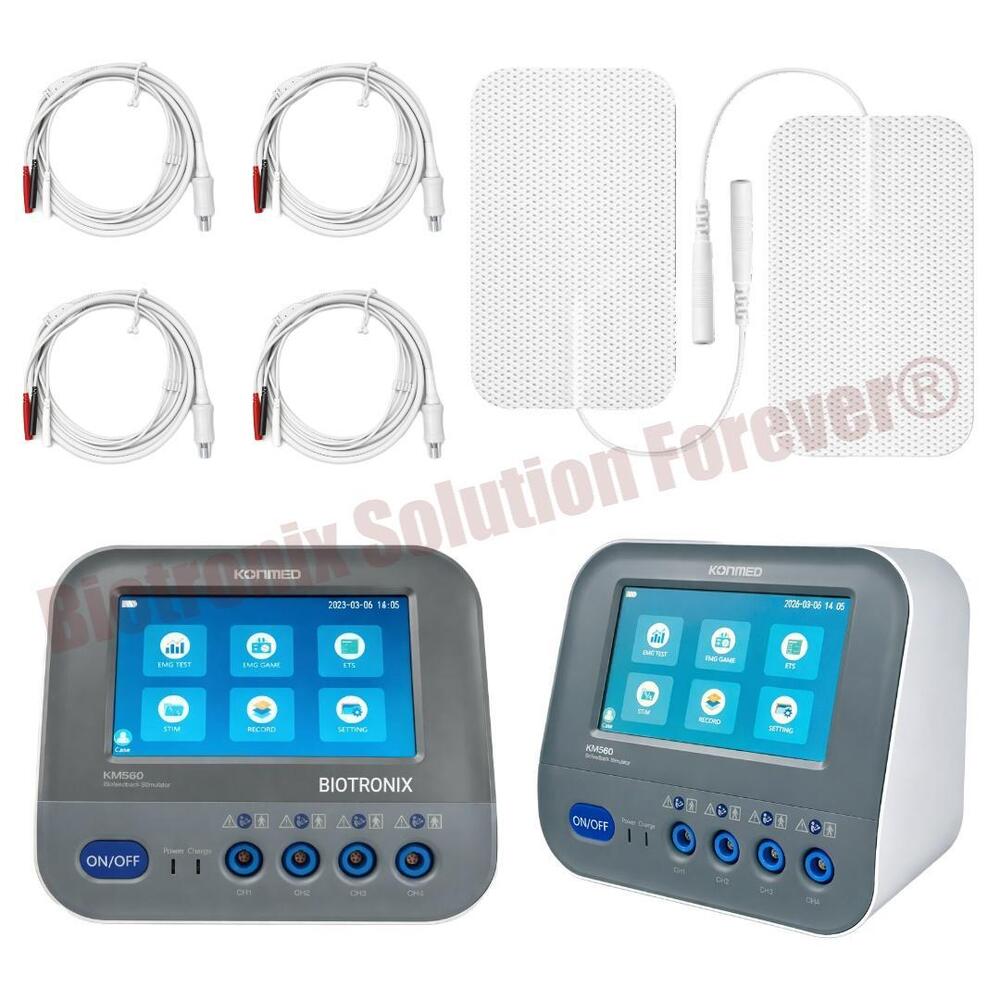 Konmed KM-560 Multi Channel Biofeedback Device for Physiotherapy
