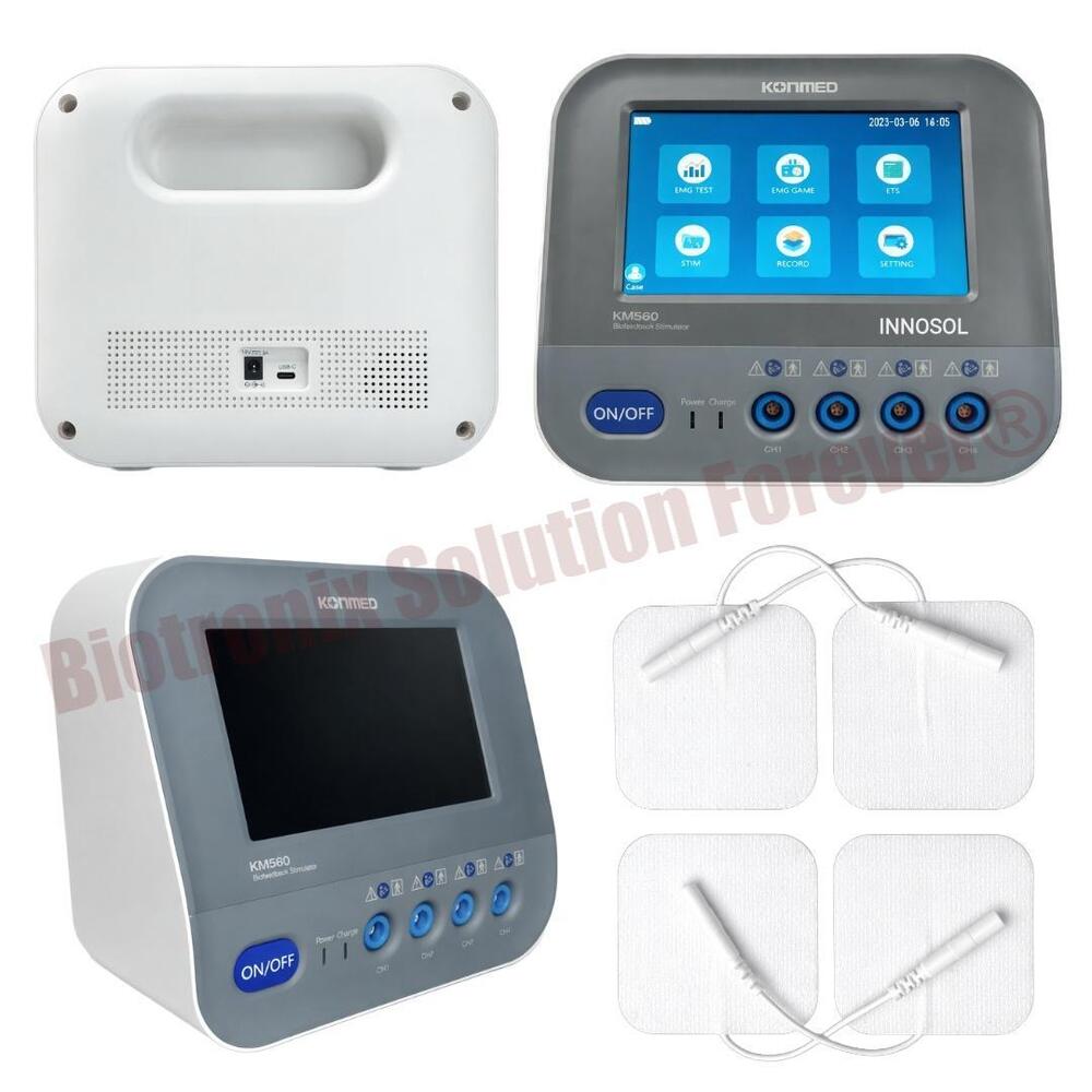 Konmed KM-560 Multi Channel Biofeedback Device for Physiotherapy