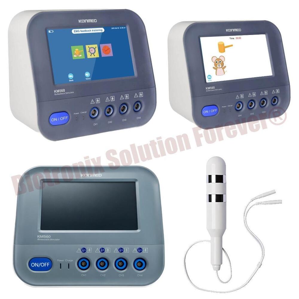 Konmed KM-560 Pelvic Floor Biofeedback Machine with NMES FES