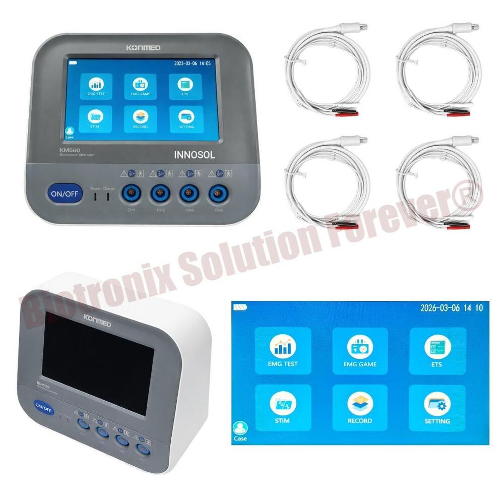 Konmed KM-560 Physiotherapy Biofeedback Equipment with Stimulation