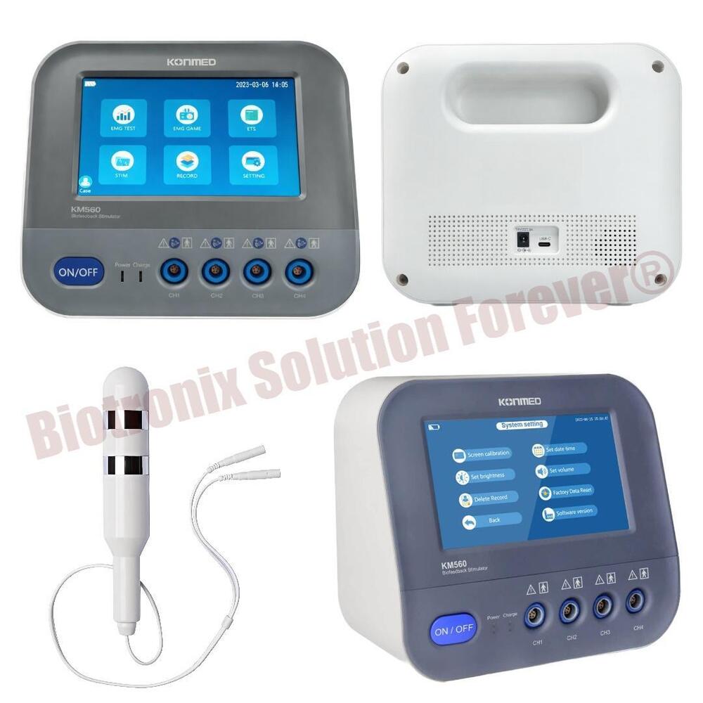 Konmed KM-560 Biofeedback Machine with EMG and ETS Therapy