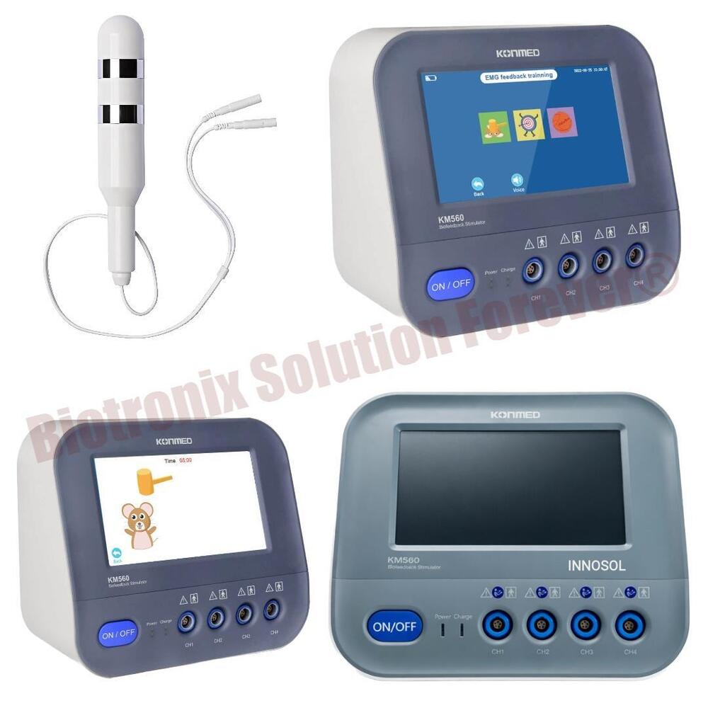 Konmed KM-560 4 Channel EMG Biofeedback Device for Clinics