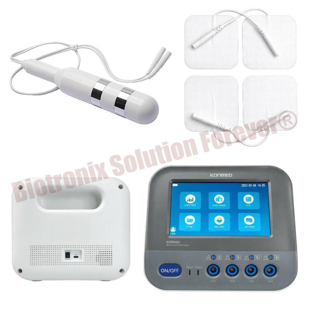 Konmed KM-560 4 Channel EMG Biofeedback Device for Clinics