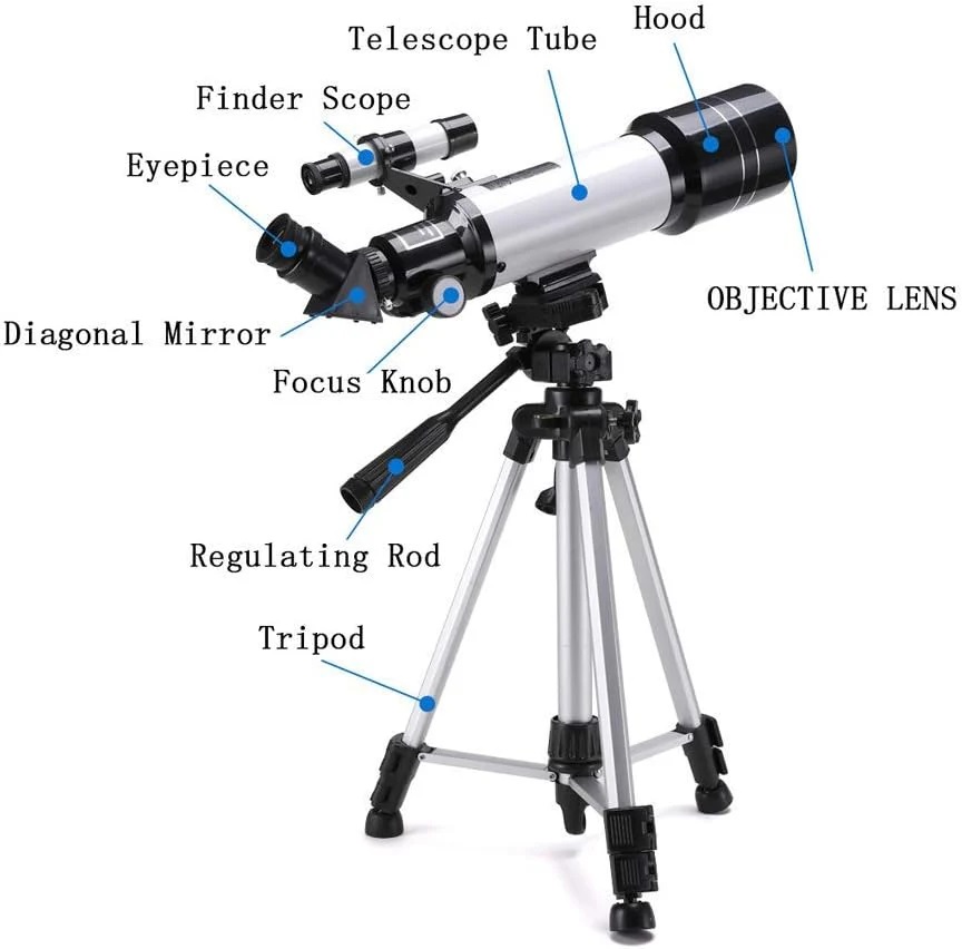 True Sense Telescope 40070 Professional High Resolution Night Vision, F40070