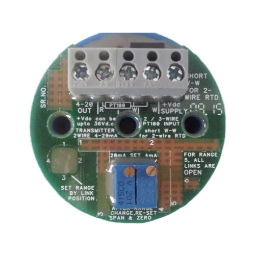 Rtd Transmitter Application: Commercial