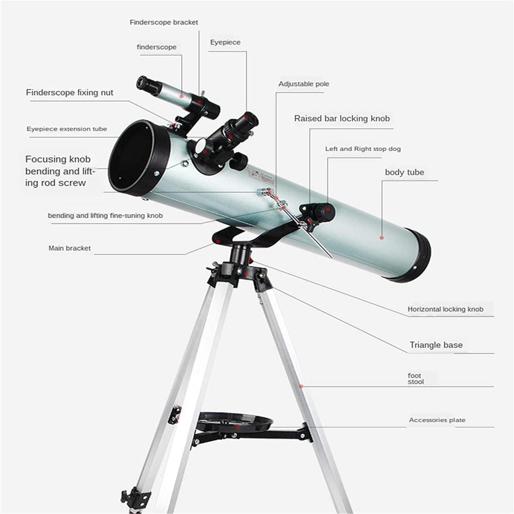 True Sense F70076 Star Watcher Reflector Telescope, F70076