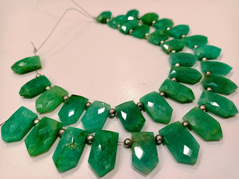 Natural Amazonite 18to20mm Arrowhead knife Shape Briolette Beads Sold Per strand 9 Inches