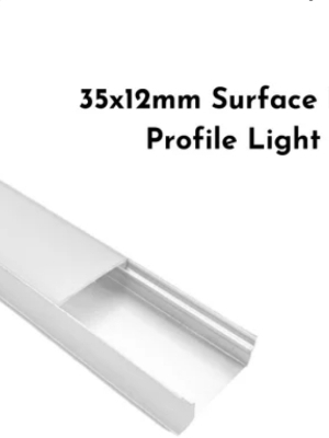 Led aluminium profile 35mm