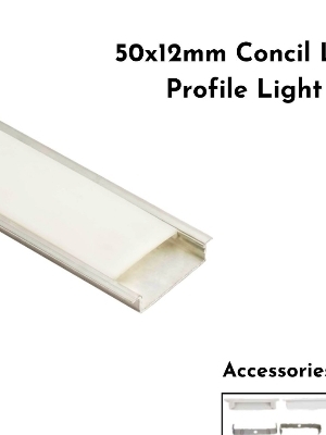 50mm aluminium profile