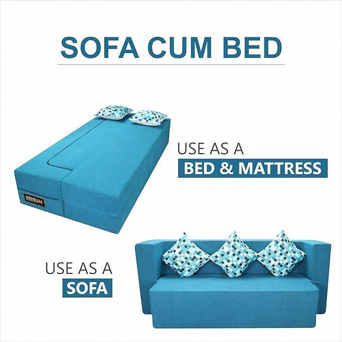 3 Seater Sofa Low Floor Sofa Cum Bed