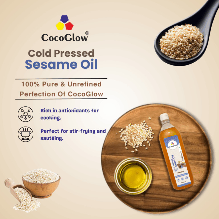 Cold Pressed Sesame Oil