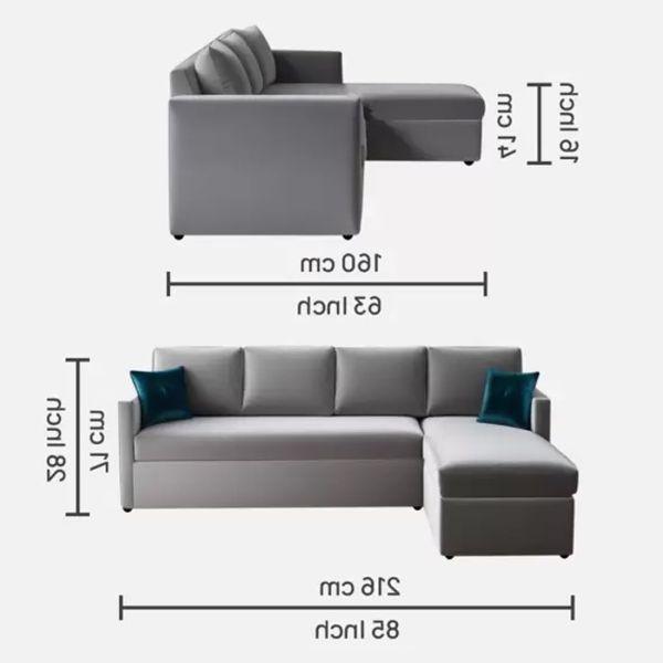 5 Seater Fabric L Shape Sectional Sofa Set