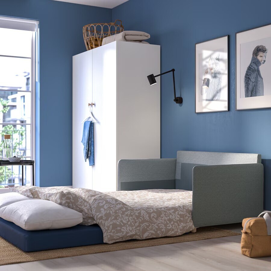 Sofa-bed, Knisa Light Grey
