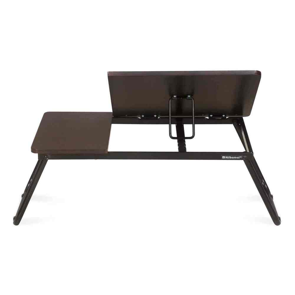 NILKAMAL Inspiron Portable Laptop Table Walnut