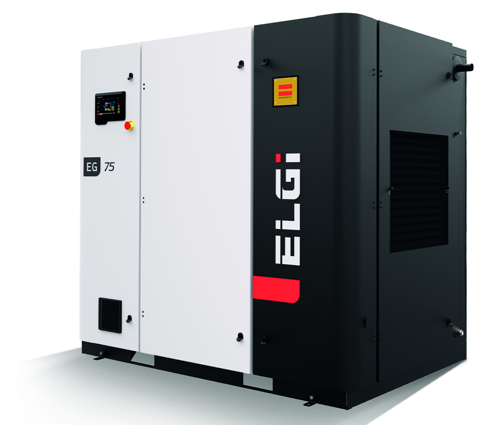 EG 75 DM ELGi Rotary Screw Air Compressor,100 hp