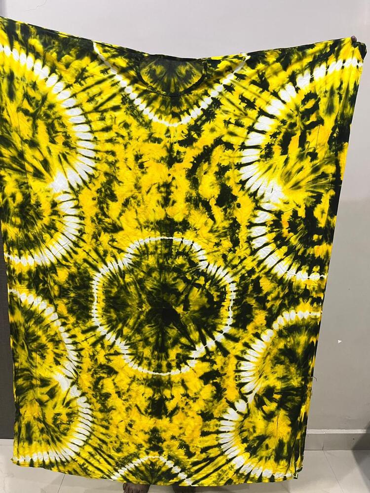 Reyon cotton fabric hand print