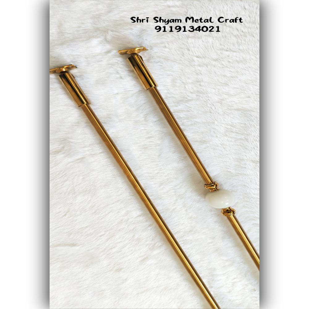 SS pvd coated Baluster 16 mm crystal rod