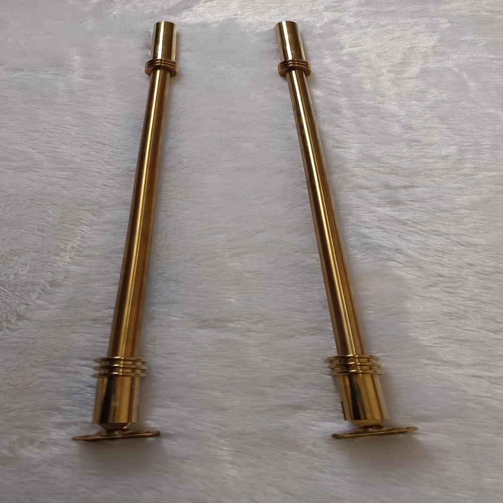 SS pvd coated Baluster 16 mm crystal rod