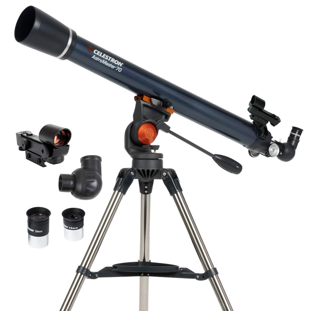 Celestron AstroMaster 70AZ Telescope, 70AZ