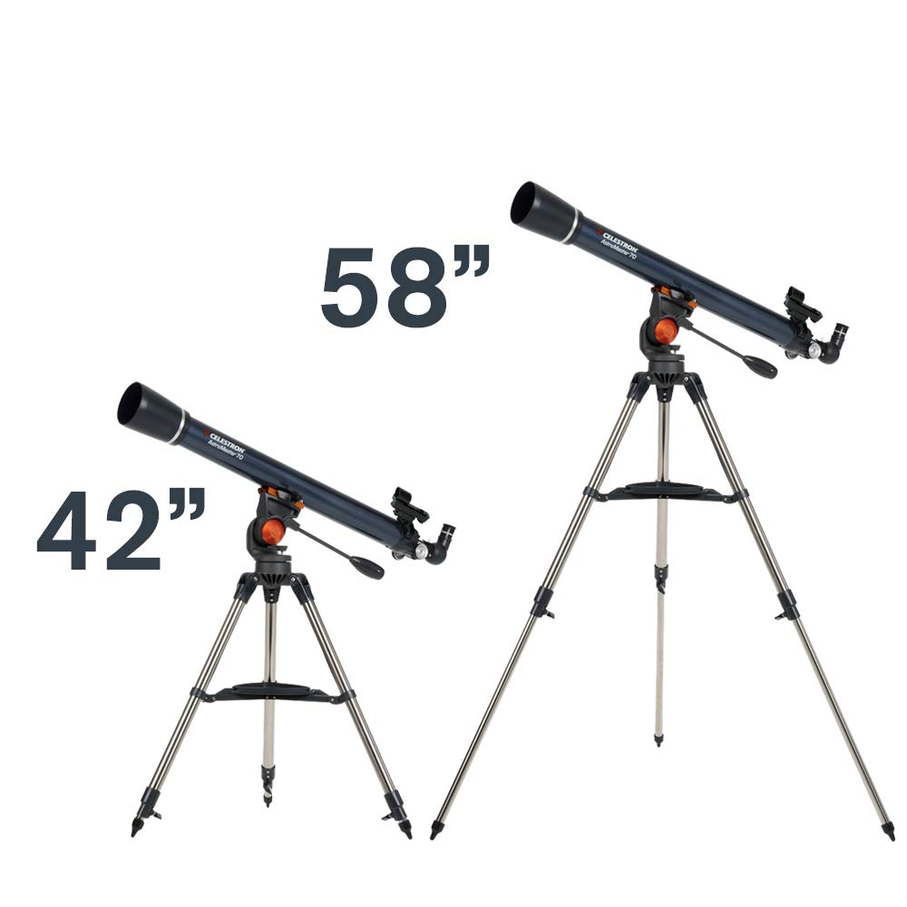 Celestron AstroMaster 70AZ Telescope, 70AZ