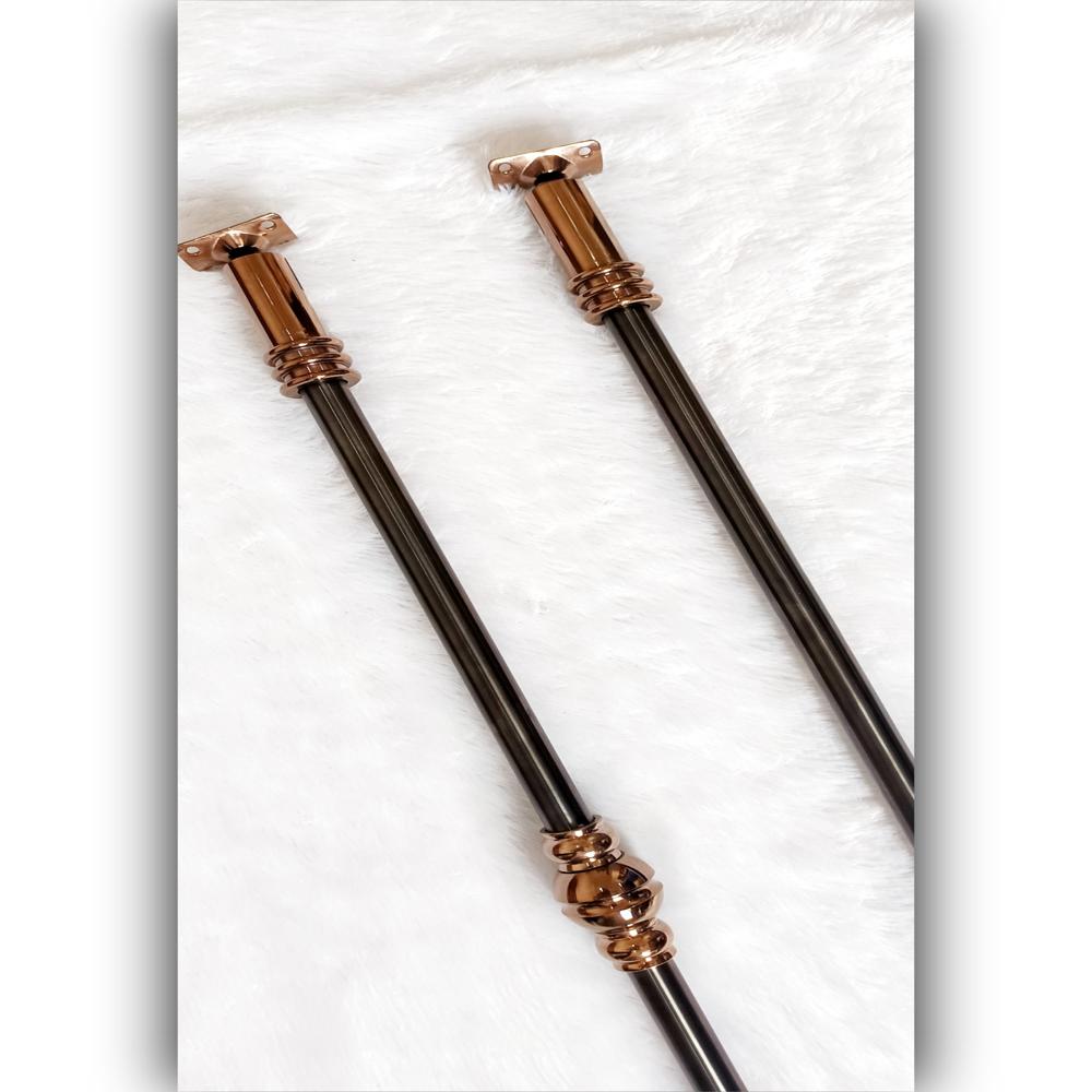 SS pvd coated Baluster 19 mm Aura crystal Ball rod