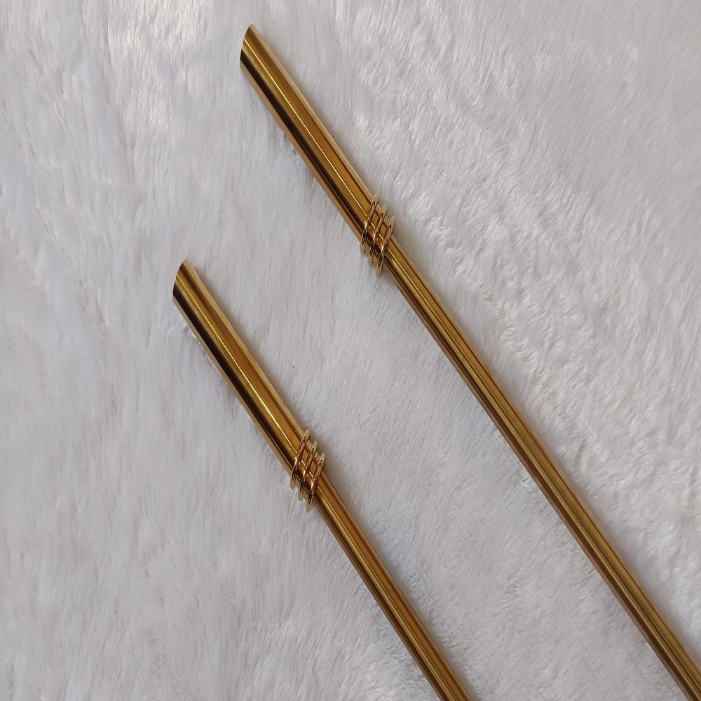 SS pvd coated Baluster crystal Regular rod