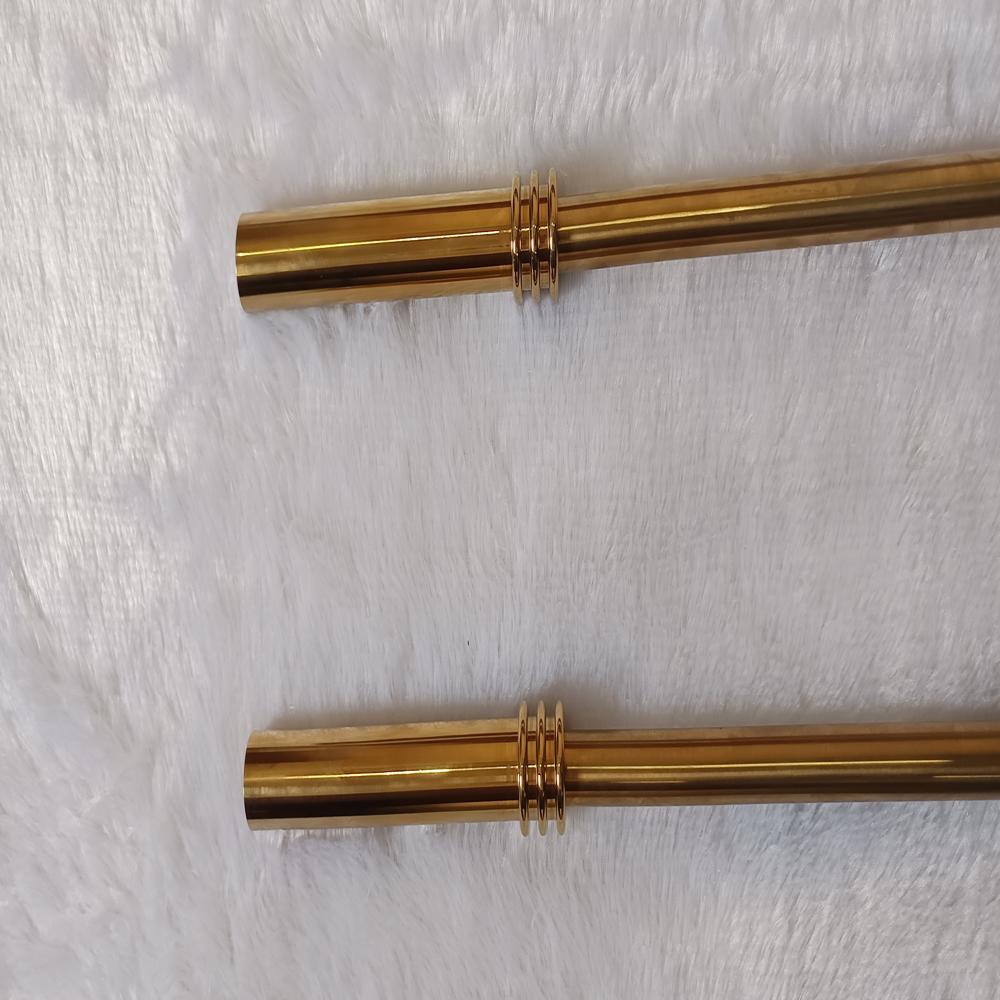 SS pvd coated Baluster crystal Regular rod