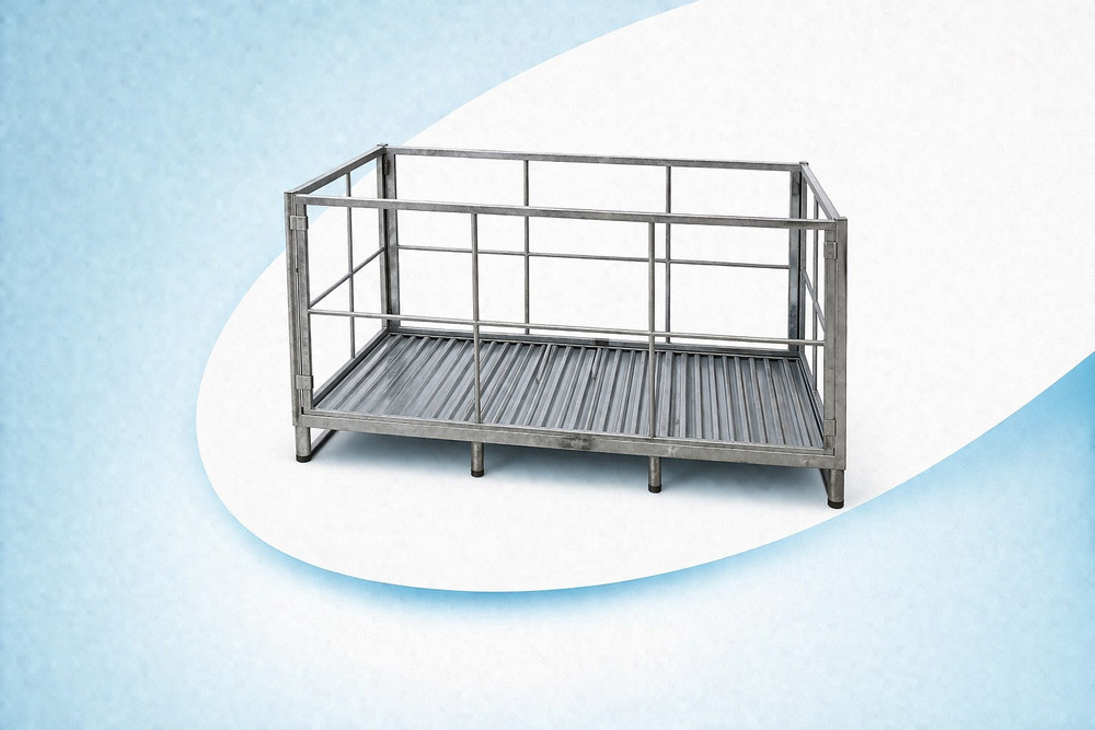 Metal Crate Load Capacity 1.5 Ton