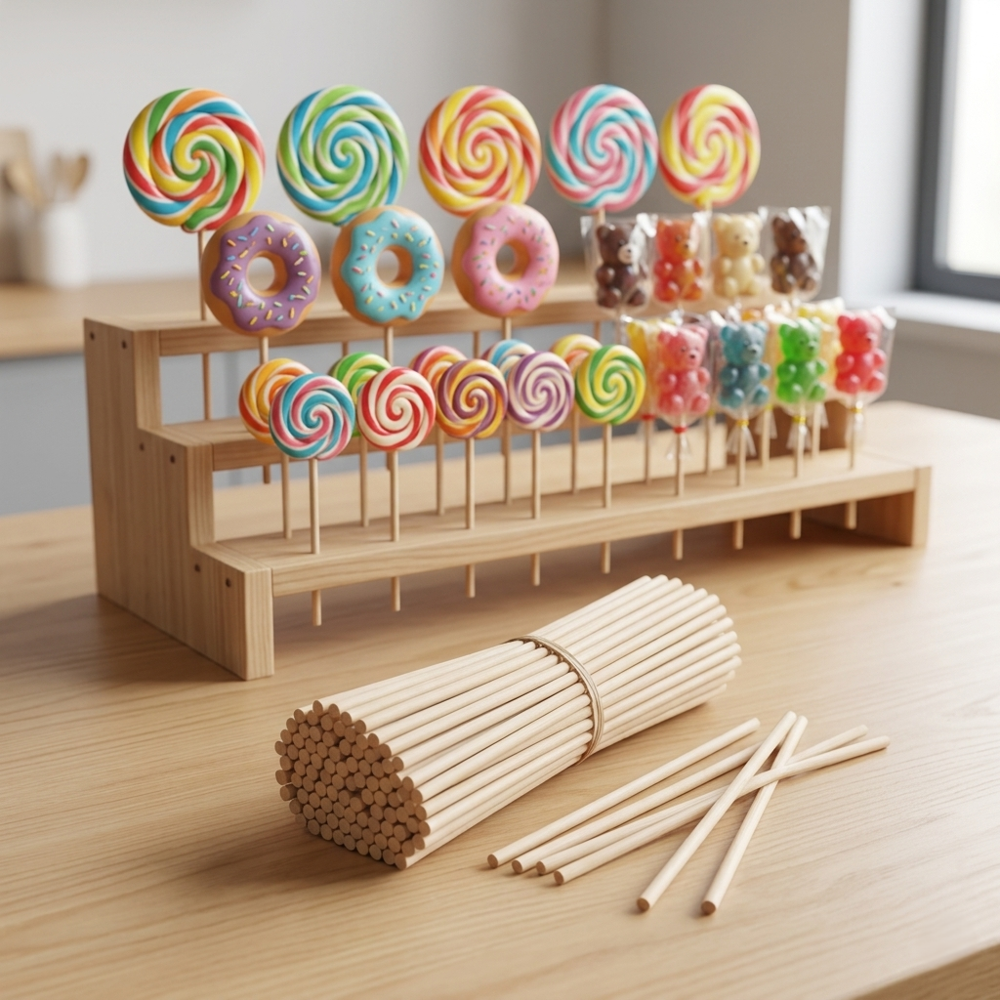 Wooden Sticks for Lollipops