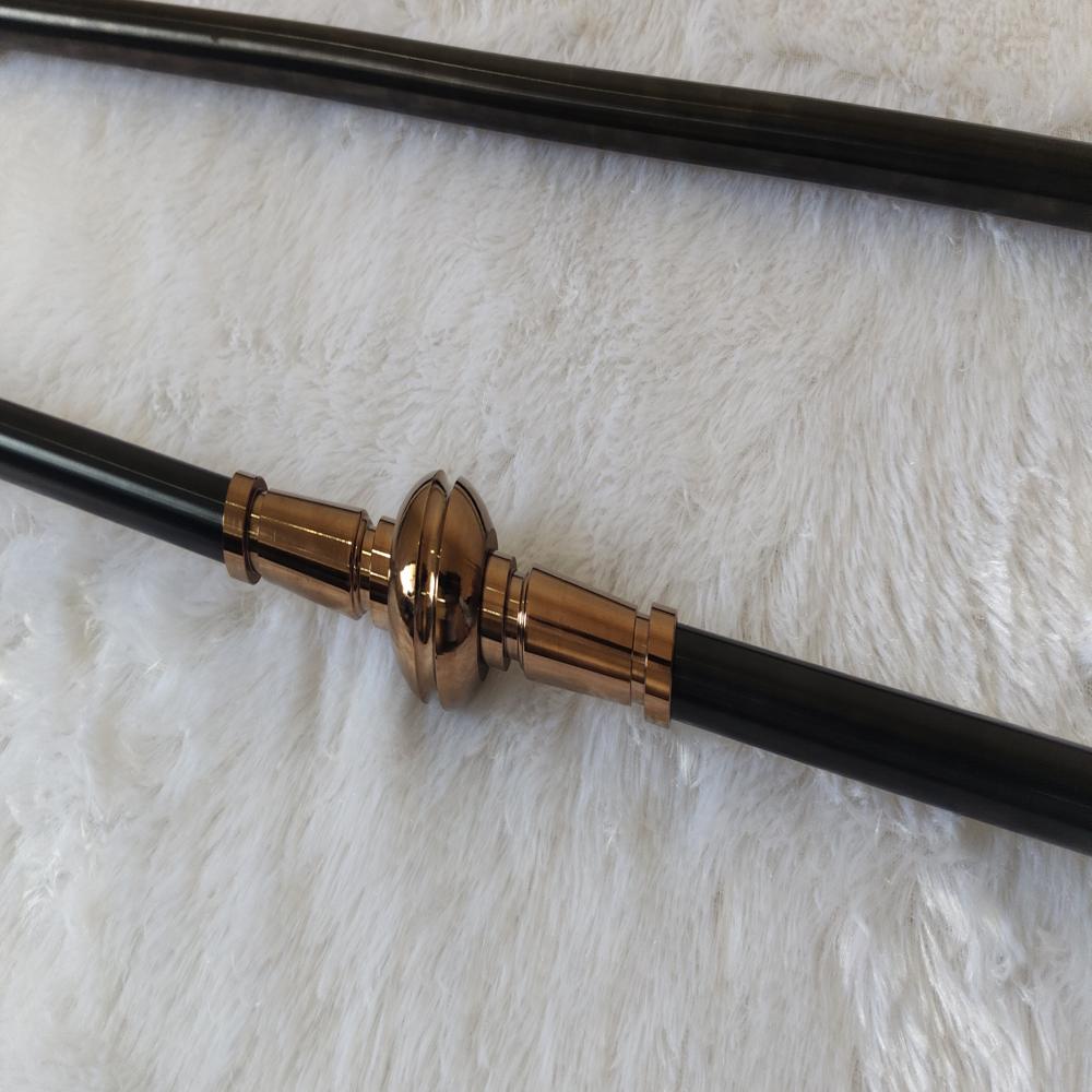 SS pvd coated Baluster Oriental rod