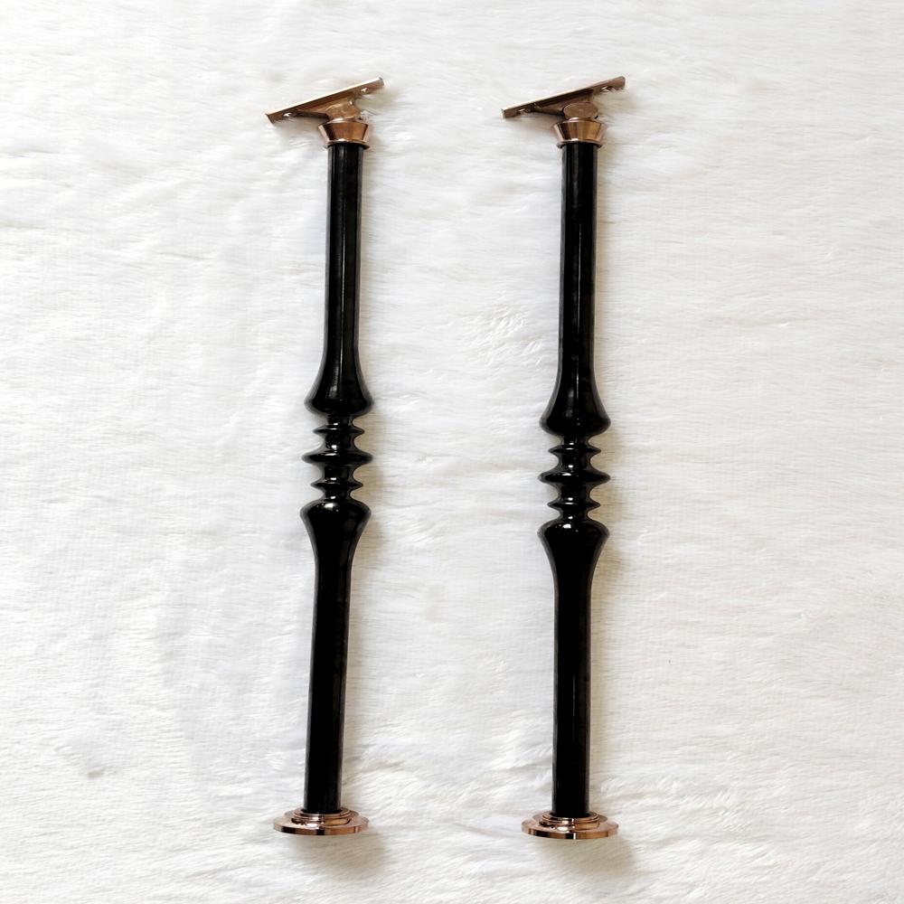SS pvd coated Baluster Oriental rod