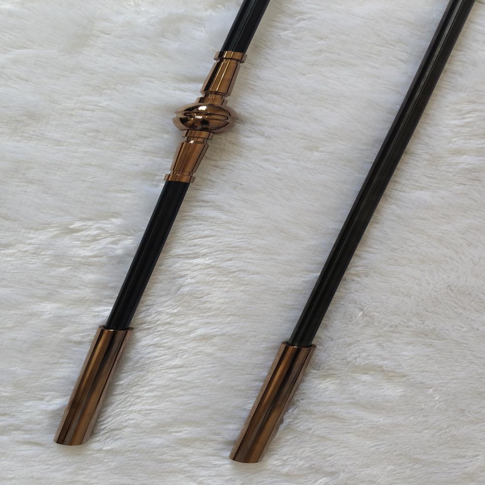 SS pvd coated Baluster Oriental rod