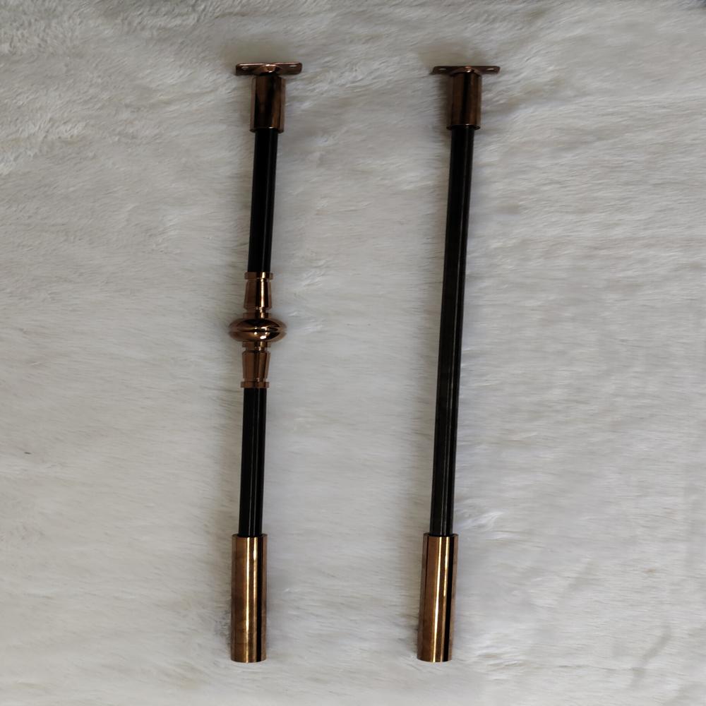 SS pvd coated Baluster crystal Oriental rod