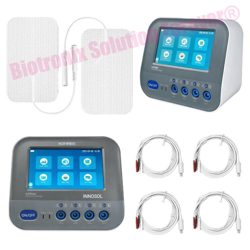 Konmed KM-560 Clinical Biofeedback Device with Gaming Therapy