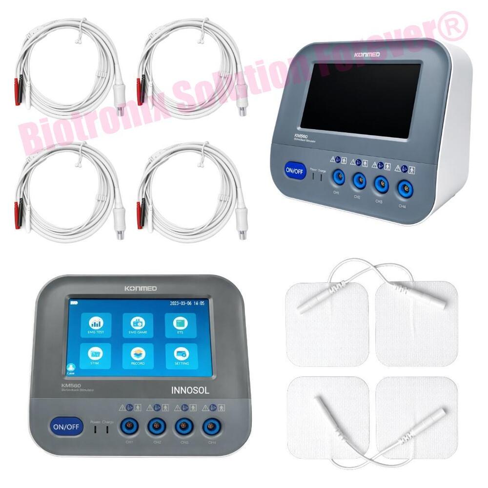 Konmed KM-560 4 Channel EMG Biofeedback Machine for Clinics