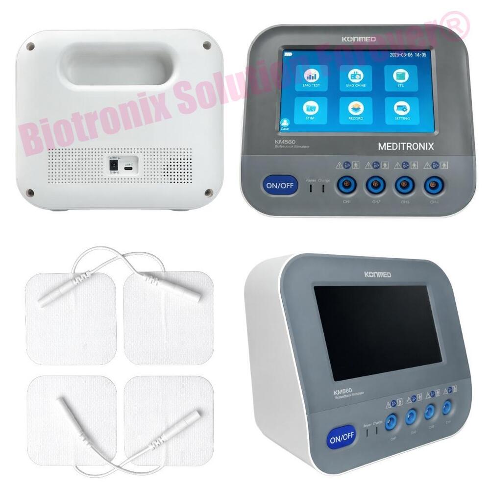 Konmed KM-560 4 Channel EMG Biofeedback Machine for Clinics