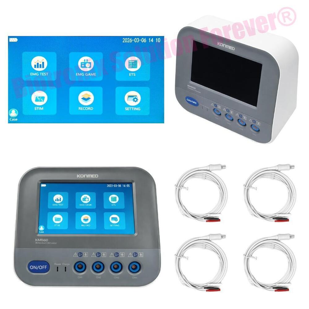 Konmed KM-560 EMG Biofeedback System with Gaming Rehab Mode