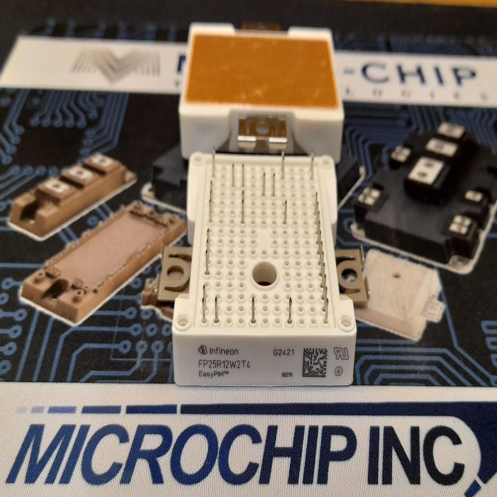 Fp25r12w2t4 Infineon Igbt Module - Copper Baseplate, 94x34x30mm, 25a 1200v | Trench/fieldstop Igbt4, Low Losses, Rugged Design
