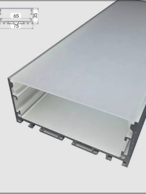 75*35mm led aluminium profile