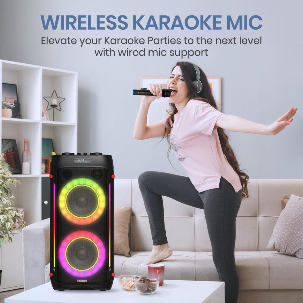 Portronics Iron Beats IV 250W Party Speaker with Dual 6