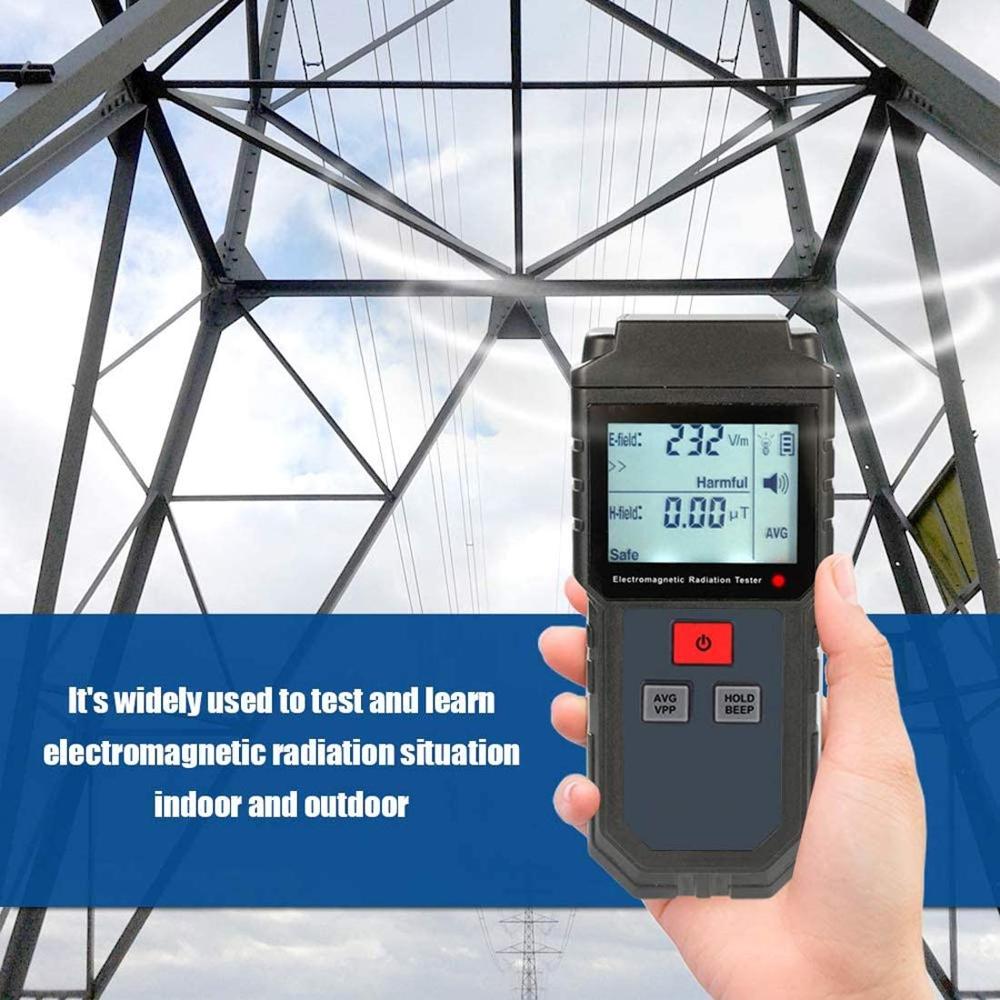 True Sense Electromagnetic Radiation Tester EMF Meter 5Hz-3500MHz Electric Field, EMF-825