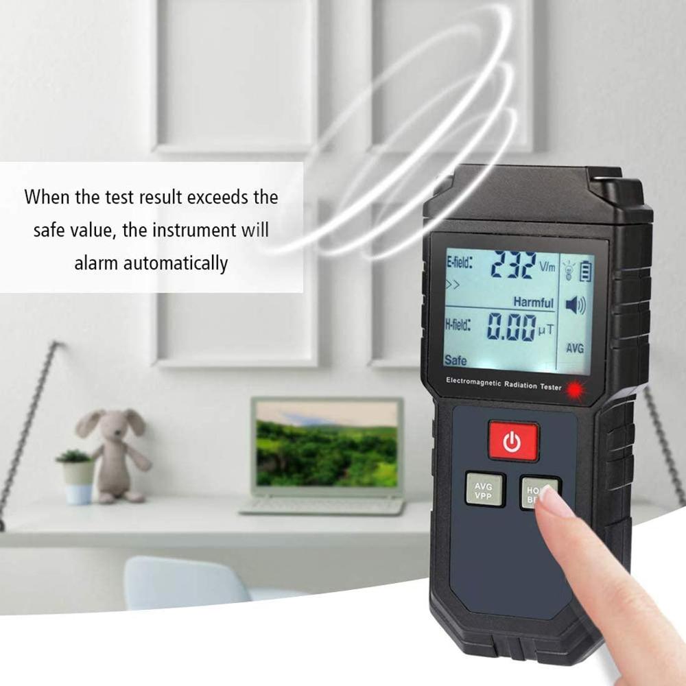 True Sense Electromagnetic Radiation Tester EMF Meter 5Hz-3500MHz Electric Field, EMF-825
