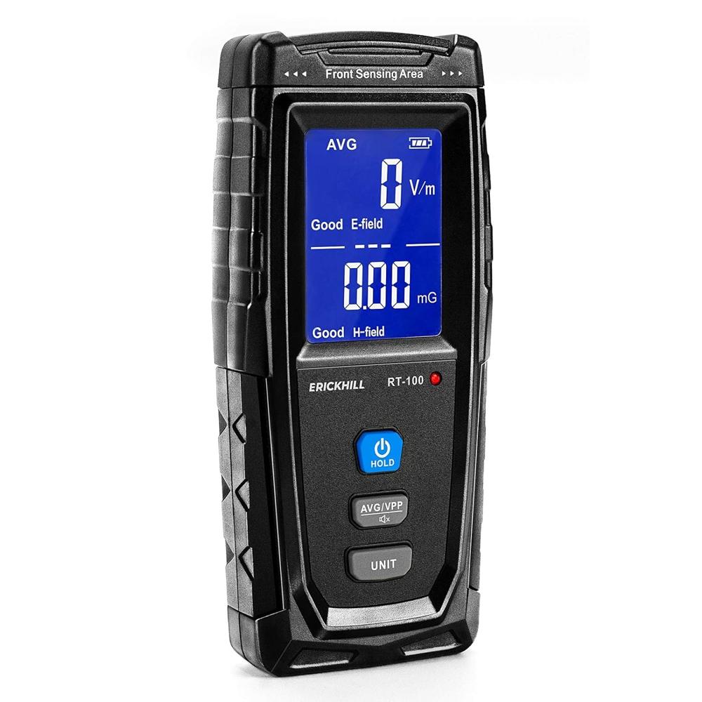 True Sense EMF Meter,Electromagnetic Field Radiation Detector LCD EMF Detector, RT-100