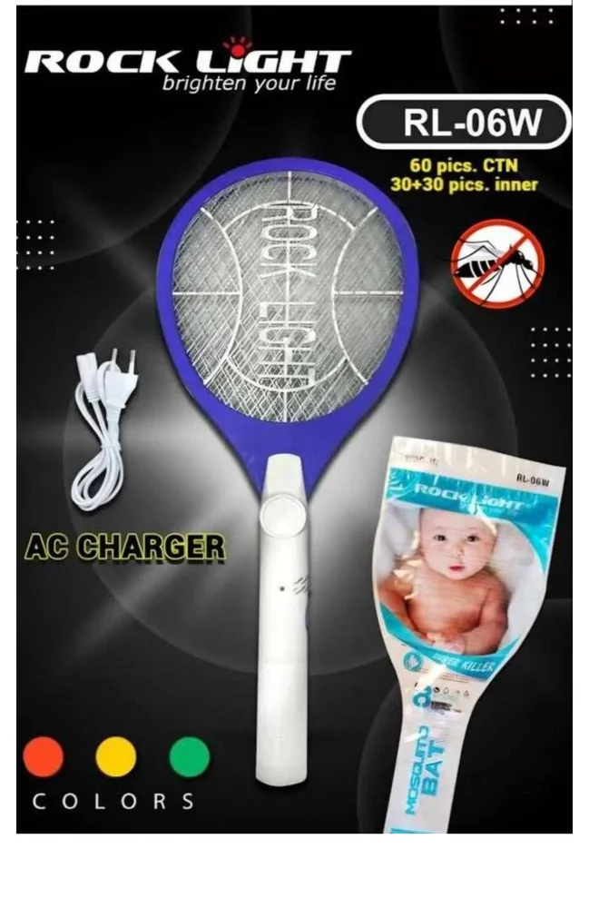 Rock Light Rl-06w Mosquito Racket - Duration: 4 Hours