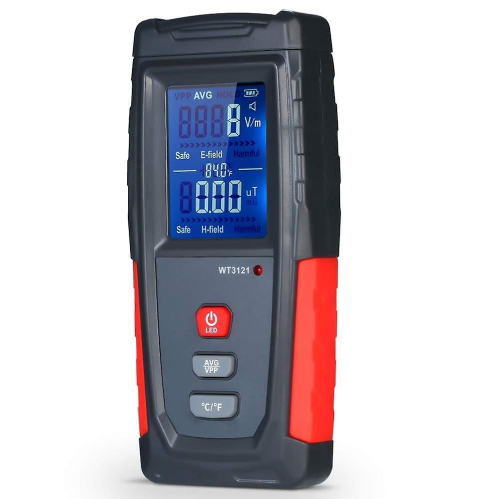 True Sense Handheld EMF Meter LCD Digital Electromagnetic Field Radiation Tester, WT3121