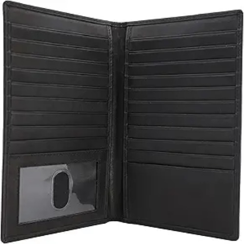 0108BK Leather Card Holder