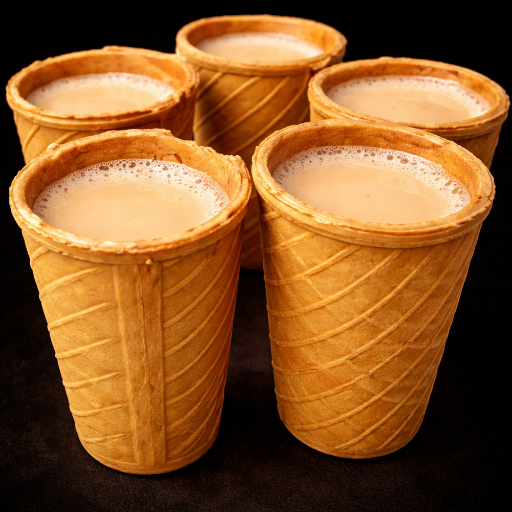 EDIBLE TEA CUP MAKING MACHINE [KC-ECMM-12]