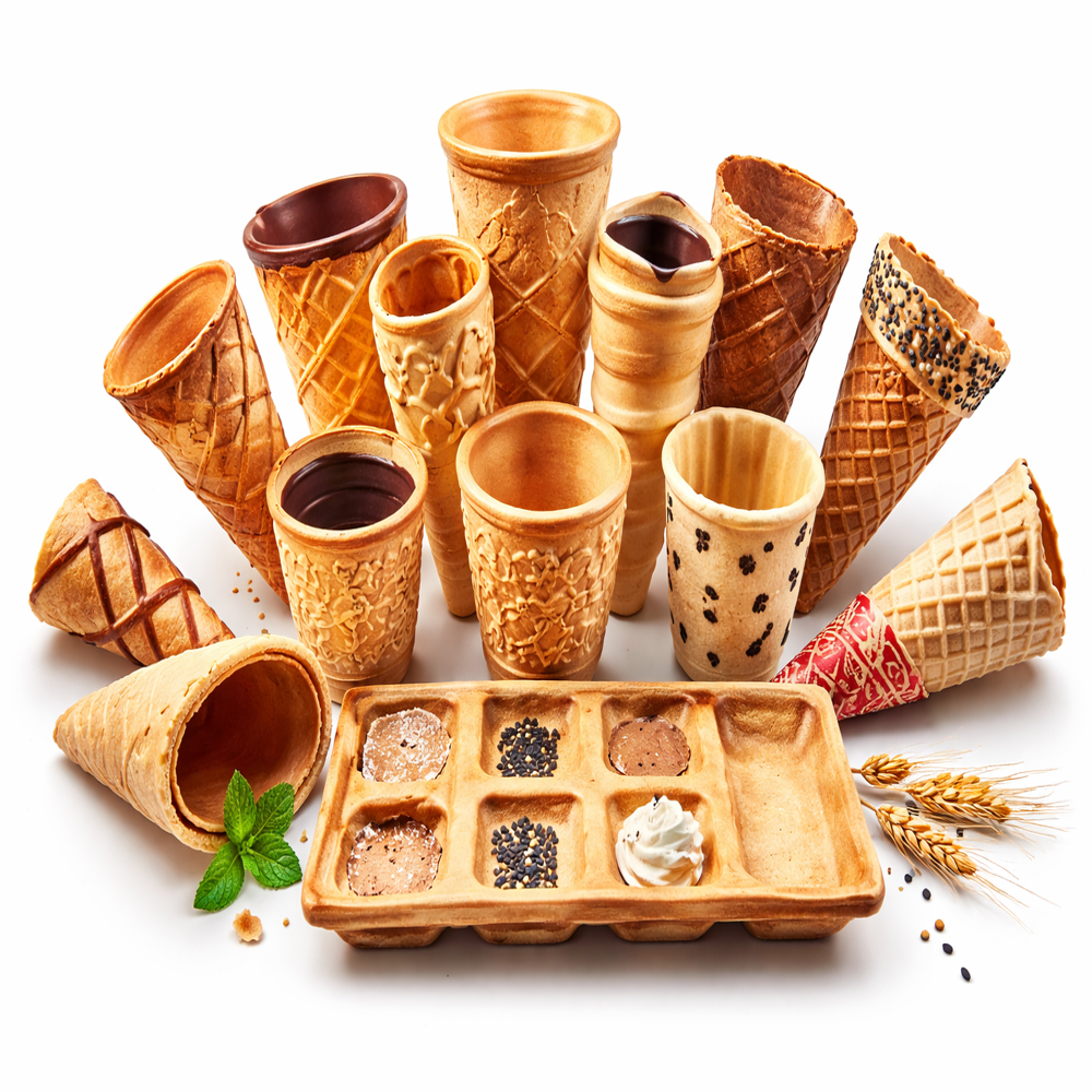 EDIBLE TEA CUP MAKING MACHINE [KC-ECMM-12]