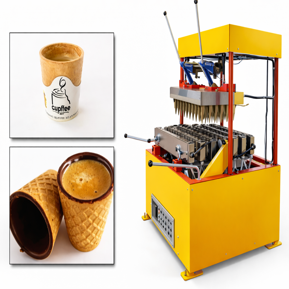 EDIBLE TEA CUP MAKING MACHINE [KC-ECMM-24]