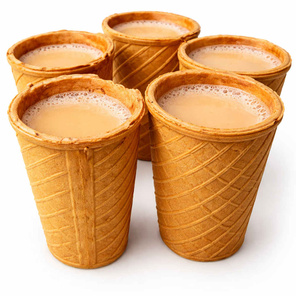 EDIBLE TEA CUP MAKING MACHINE [KC-ECMM-32] 